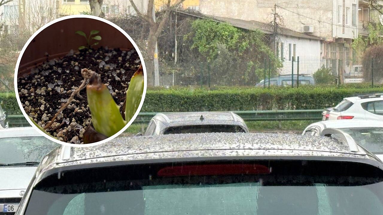 Bursa’da dolu sürprizi!