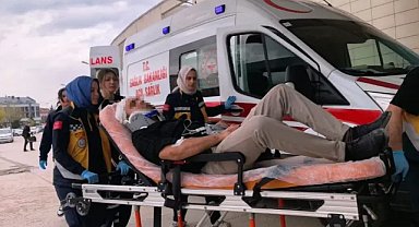 Bursa'da iş yerine sopalı saldırı! 10 kişilik grup imalathaneyi bastı!