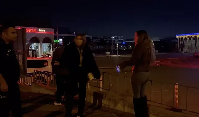 Bursa'da kızlar ortalığı karıştırdı! Yanlış kişiye saldırdılar