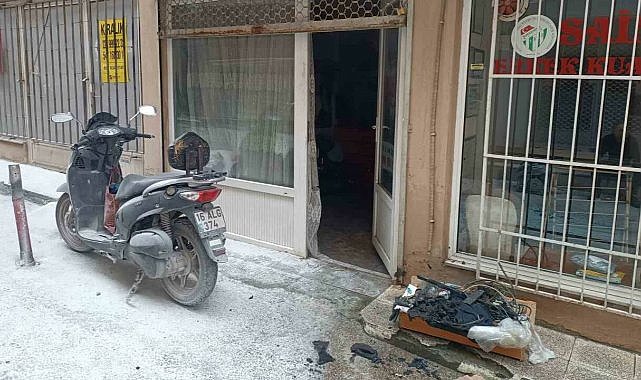 Bursa’da korkutan yangın