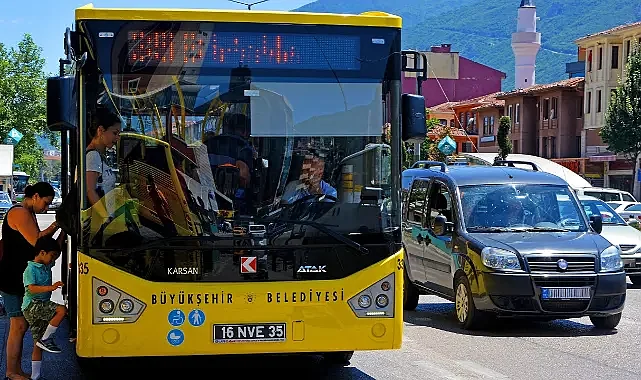 Bursa'da otobüslerde güzergah revizyonu yapıldı, 2 hat iptal edildi!