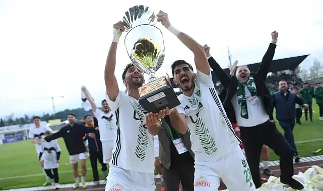 Bursa'da yine şampiyonluk sevinci: İnegöl Kafkasspor 2. lige yükseldi!