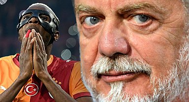 De Laurentiis'ten Osimhen itirafı: 'Çok büyük hata yaptım!'