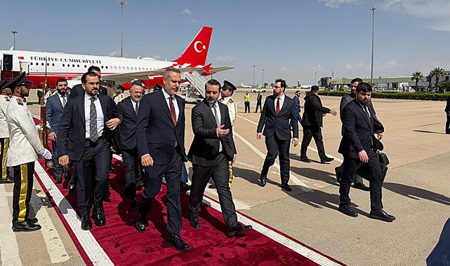 Dışişleri Bakanı Hakan Fidan Suriye'ye gitti