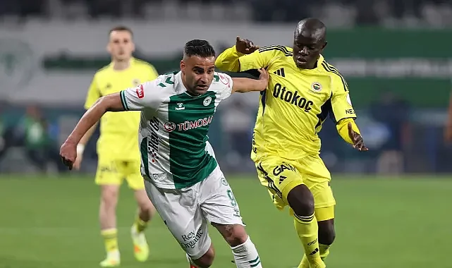 Fenerbahçe Türkiye Kupası'na veda etti! Konyaspor çeyrek finalde!