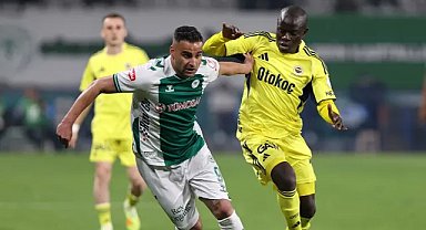 Fenerbahçe Türkiye Kupası'na veda etti! Konyaspor çeyrek finalde!