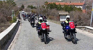 Motosiklet tutkunları Çamlık Milli Parkı’nda buluştu