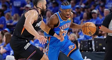 Thunder 35 sayı fark attı seride 1-0 öne geçti