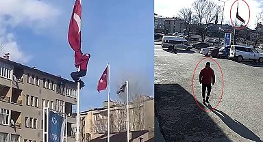 Türk bayrağını o halde görünce hiç düşünmeden harekete geçti