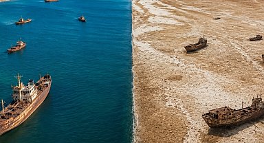 Haritadan dev bir göl silindi