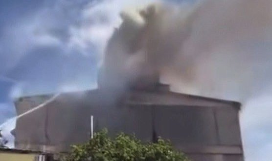 Bursa'da çatıda korkutan yangın