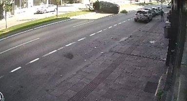 Bursa'da feci kaza : 2 yaralı
