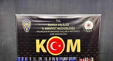 Bursa'da sahte alkollü içki operasyonu!