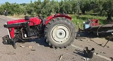 Bursa’da traktör kazası: 2 yaralı