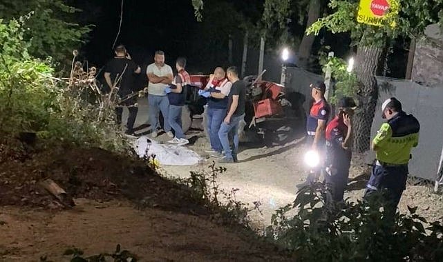 Bursa’daki kazadan acı haber