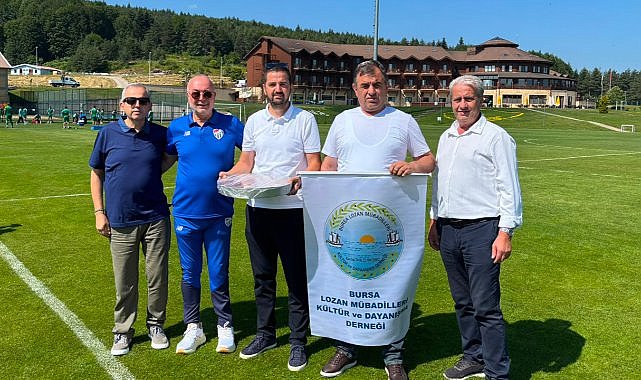 Bursaspor kampına anlamlı ziyaret