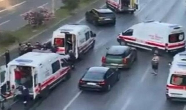 Esenler'de zincirleme kaza: 3 yaralı