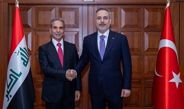 Hakan Fidan, Irak Yüksek Yargı Konseyi Başkanı Zeydan'la bir araya geldi