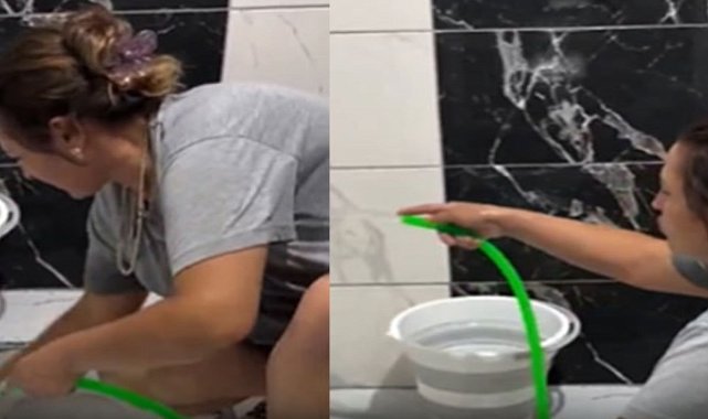 Temizlikçi kadından tokat gibi video: 'Herkes ne kadar kazandığımızı soruyor ama...'