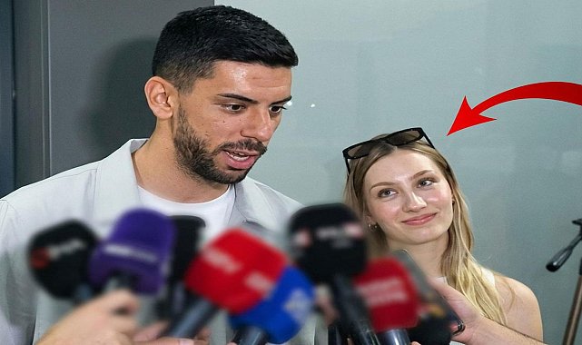 Trabzon'da aşk rüzgarı! Cenk Özkaçar değil, eşinin bakışları konuşuldu