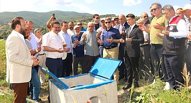 Amasya'da 3 Bin Dönüme Basınçlı Sulama Sistemi Açıldı