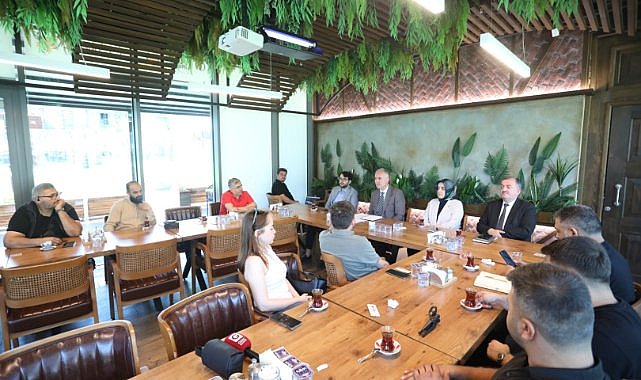 Başkan Taban yerel basın temsilcileriyle buluştu