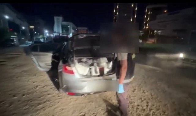 Bursa’da 45 kilo uyuşturucu ele geçirildi... Ev ve aracı böyle arandı