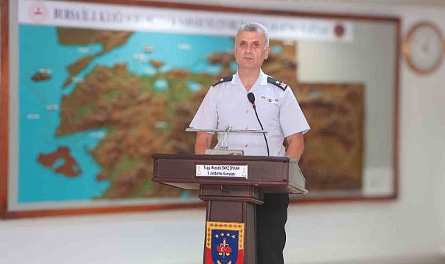 Bursa İl Jandarma Komutanlığı’nda ’Rütbe Terfi Töreni’