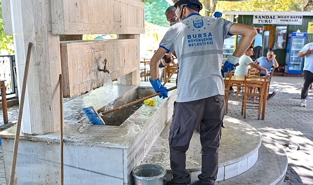 Büyükşehir’den Gölyazı’da kapsamlı bakım çalışması