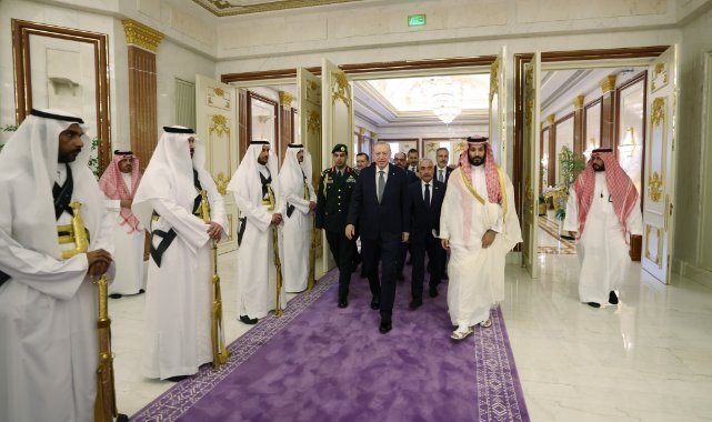 Cumhurbaşkanı Erdoğan, Suudi Arabistan Veliaht Prensi ile görüştü