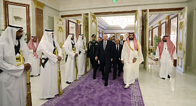 Cumhurbaşkanı Erdoğan, Suudi Arabistan Veliaht Prensi ile görüştü