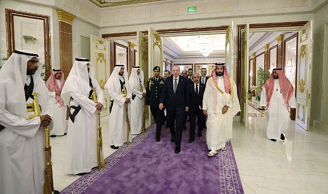 Cumhurbaşkanı Erdoğan, Suudi Arabistan Veliaht Prensi ile görüştü
