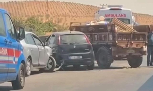 Gaziantep’te zincirleme kaza: 2 yaralı