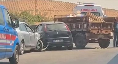 Gaziantep’te zincirleme kaza: 2 yaralı