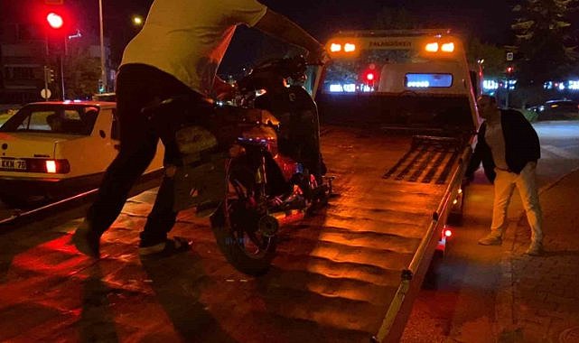Gece motosikletle tur atmak 90 bin liraya mal oldu