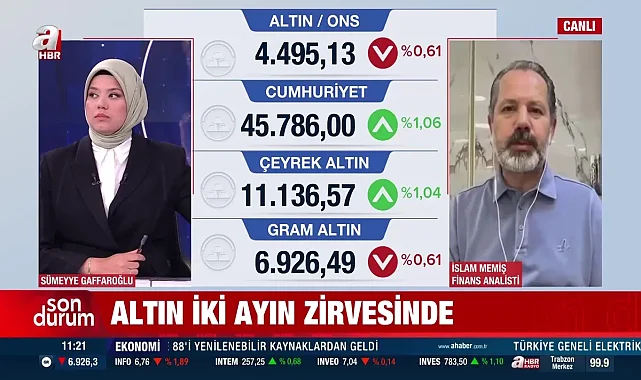 Gram altında gözler bu 2 rakamda! İslam Memiş “bu ay bitmeden” diyerek büyük fırsatı açıkladı | Video videosunu izle