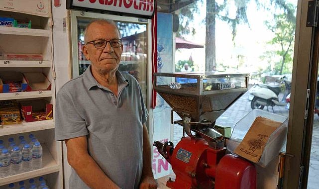İznik Çarşısına 60 yıldır yayılan kahve kokusu