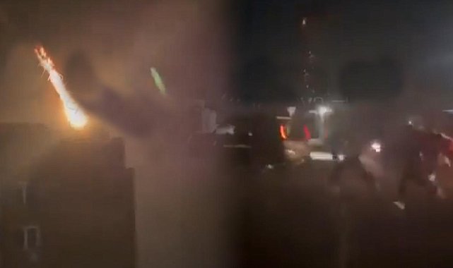 Moskova yüzlerce İHA ile hedef alındı! Panik anları, Ruslar korkuyla kaçıştılar