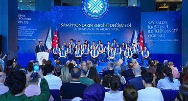 YKS'de dereceye giren öğrencilerden Medipol tercihi