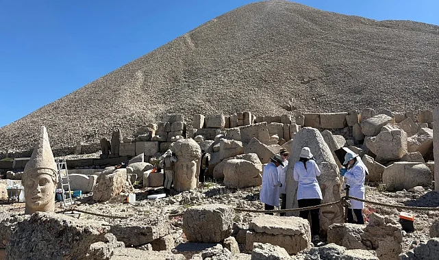Zamana meydan okuyacak: Nemrut'un dev heykellerine koruma kalkanı! Nanateknolojik çözüm
