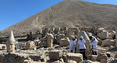 Zamana meydan okuyacak: Nemrut'un dev heykellerine koruma kalkanı! Nanateknolojik çözüm
