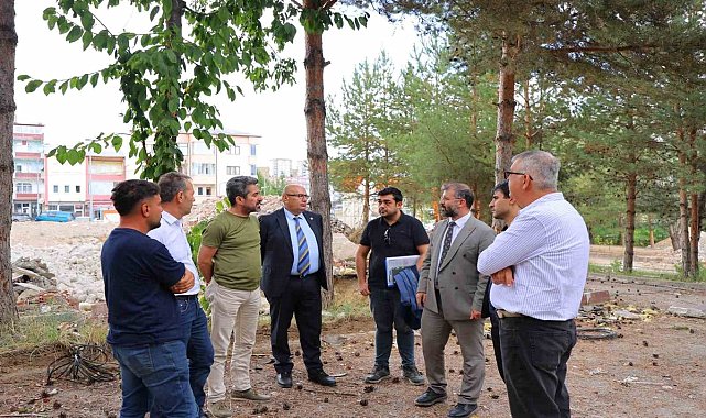 Bayburt'ta Ağız ve Diş Sağlığı Merkezi alan incelemesine İl Sağlık Müdürü katıldı