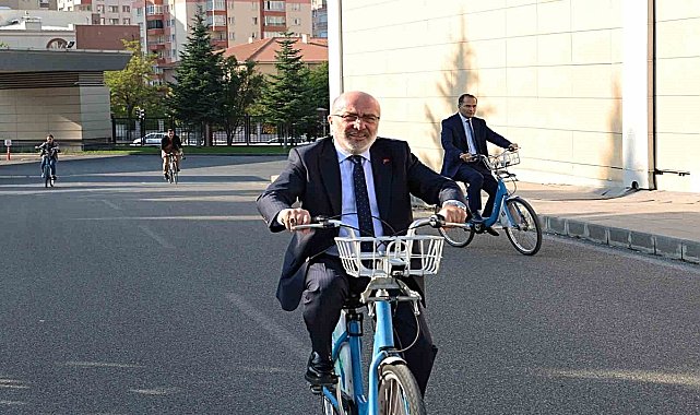 KAYÜ'de ikinci Arabasız Kampüs etkinliğinde çevre dostu ulaşım teşvik edildi