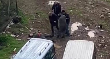 Diyarbakır'da bıçaklı kavga anı kameraya yansıdı