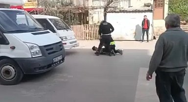 Bursa'da 'dur' ihtarına uymayan sürücüye ağır ceza!