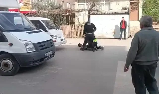 Bursa'da 'dur' ihtarına uymayan sürücüye ağır ceza!