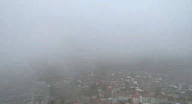 Bursa'da kartpostallık manzara: Sis kenti kapladı